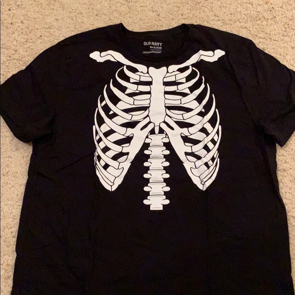 Short sleeve skeleton tee